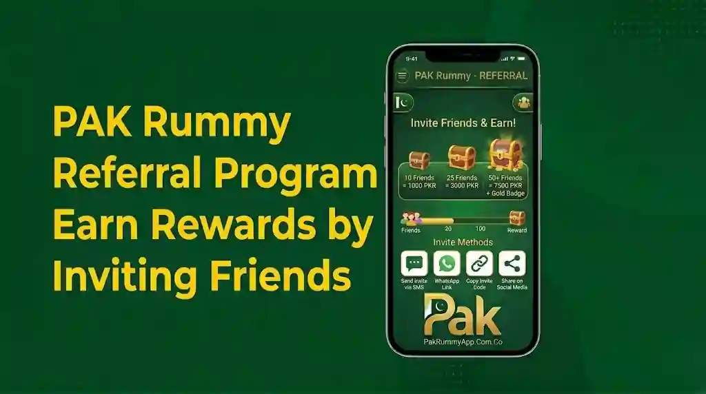 PAK Rummy Referral Program